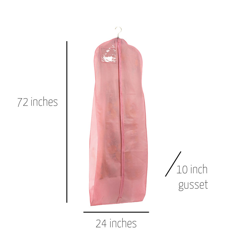 Sac à vêtements en tissu, Rose