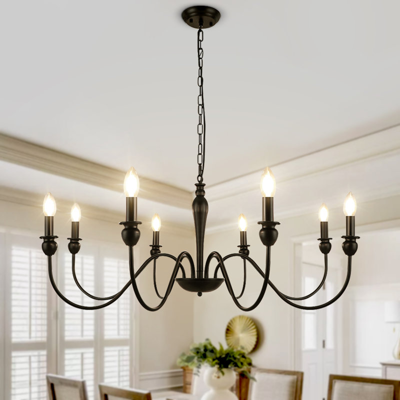  Ariyanah 8 - Light Dimmable Classic / Traditional Chandelier