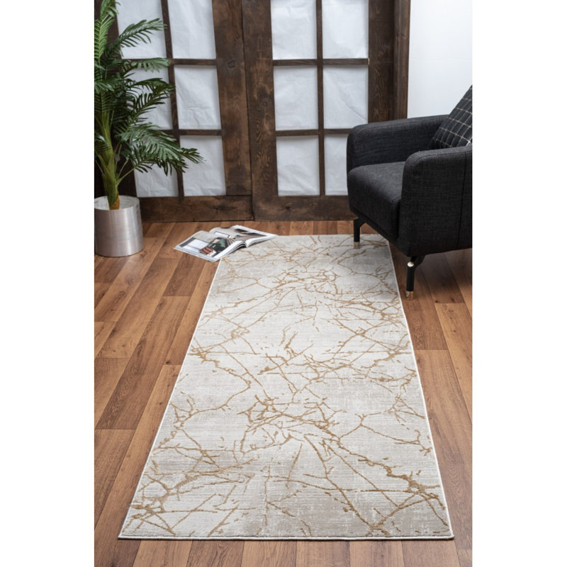 Élégant or 7 pi 10 po X 10 pi 3 po Tapis, Rectangle 7 pi 10 po x 10 pi 3 po