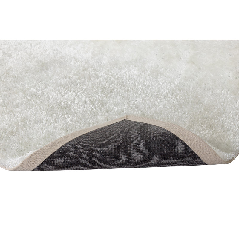 Dikomo Solid Colour Shag Area Rug, Rectangle 160 x 230cm
