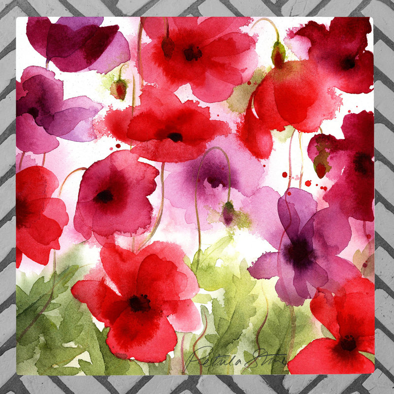 P.STONE Traditional Plants & Flowers Wall Decor