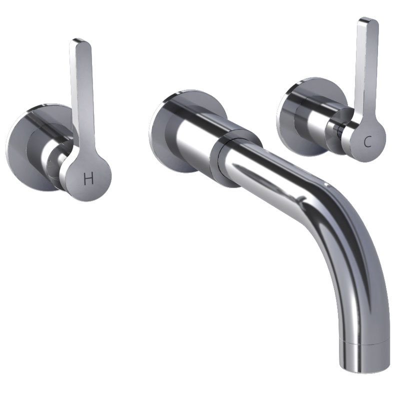 Kafka Tub & Shower Faucet, Brushed Nickel