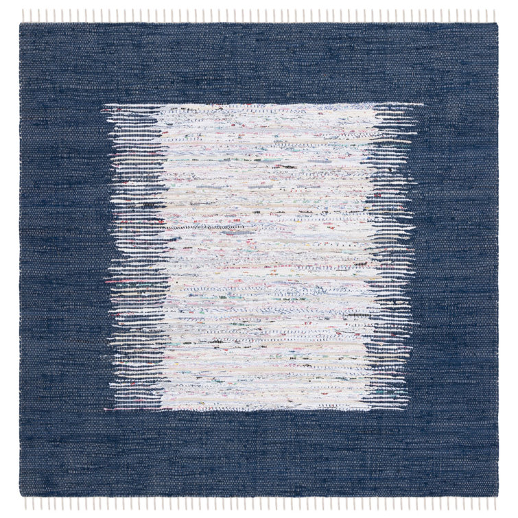 Orwell Hand Woven Cotton Abstract Rug