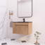 Meuble-lavabo mural 30 po avec lavabo en céramique et tablette ouverte réglable-1773081244