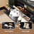 Narrow Entryway Shoe Storage Cabinet Shoe Rack with 2 Flip Drawers for Living Room, Hallway, Black-714169051-681661586