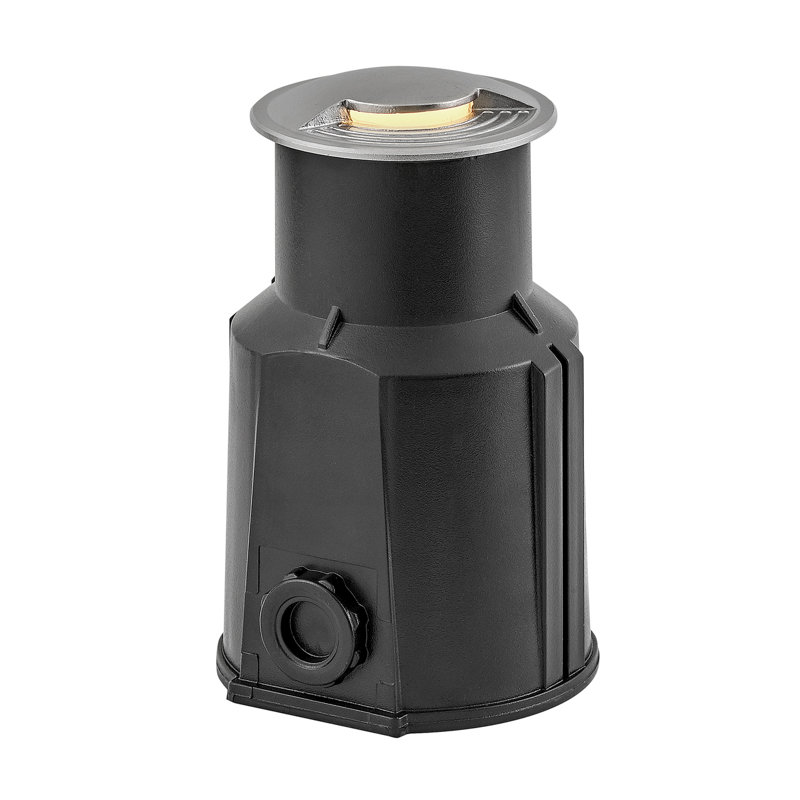Éclairage pour puits de lumière DEL encastré câblé noir intégré Flare