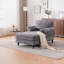 Canapé-lit simple en chenille-523015857