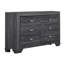 Commode double 6 tiroirs Betta