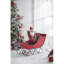 Père Noël debout 10,6 x 7,5 x 23,6 po