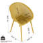 2 chaises longues terreuses jaunes en plastique Pp de haute qualité, assemblage en 90, conception en maille et ergonomique pour patio, chaises de plage en plastique toutes saisons, filet léger et respirant-18818699