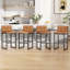 Counter Stool with Metal Frame-1812382969-1826365086