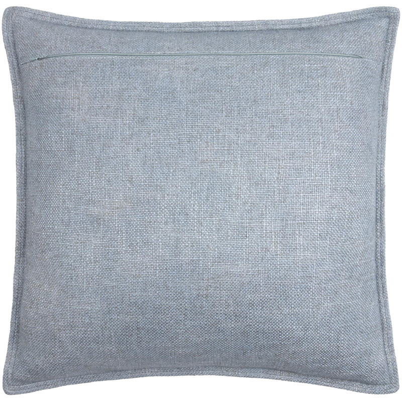 Coussin Thurman, Bleu, Housse de coussin seulement - sans coussin, 22 po x 22 po