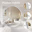 Miroir mural moderne à cadre rond-88045797-88291203