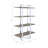 Libby Chrome Finish Bookshelf