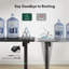 Bureau debout réglable en L 75 po-990515089-984395926