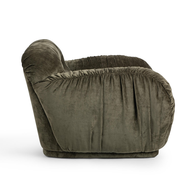 Sydney Upholstered Accent Chair, Olive Green