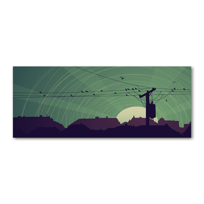 Birds Of The City - Wrapped Canvas Print