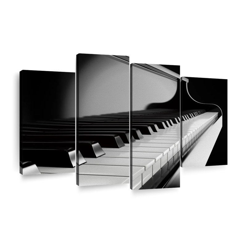 «Piano Keys», reproduction d'art sur toile, H 22 po x l 36 po x P 1 po
