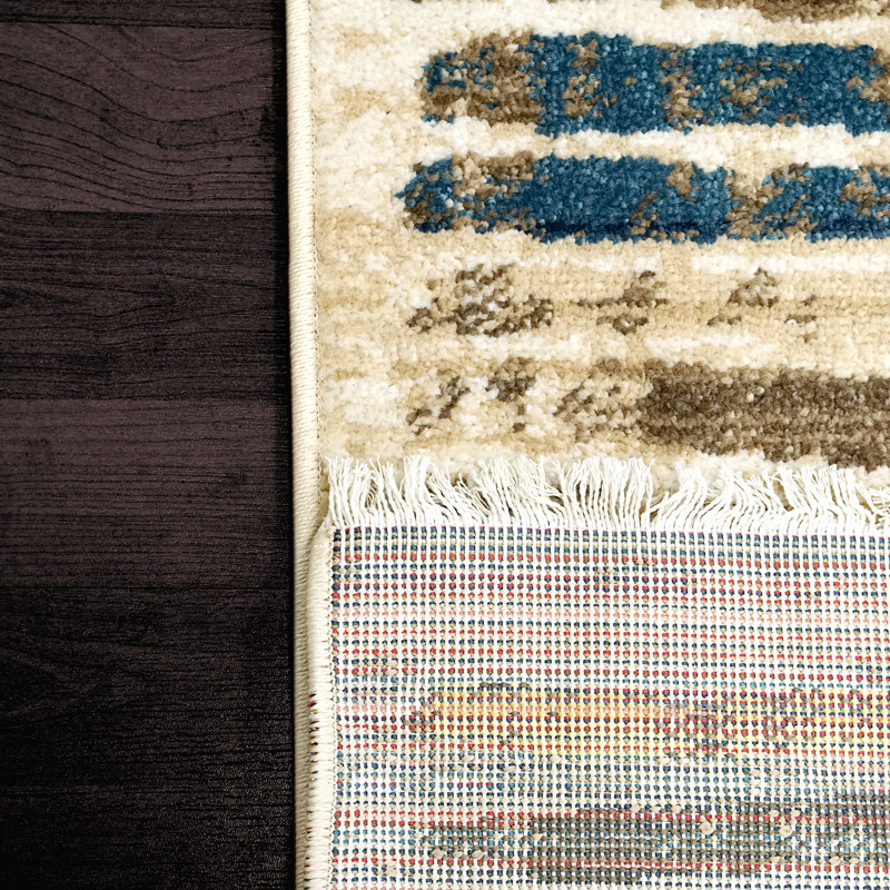 Jayceion Geometric Indoor Rug, Runner 2'2" x 7'5"