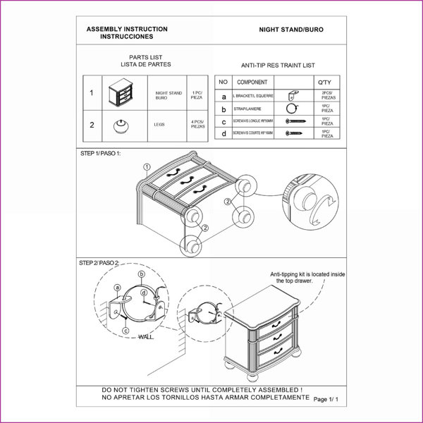 Dimensions du produit