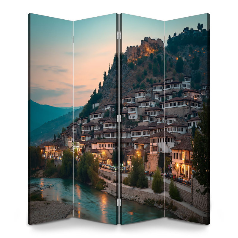 Cloison pliante 4 panneaux Royal Berat