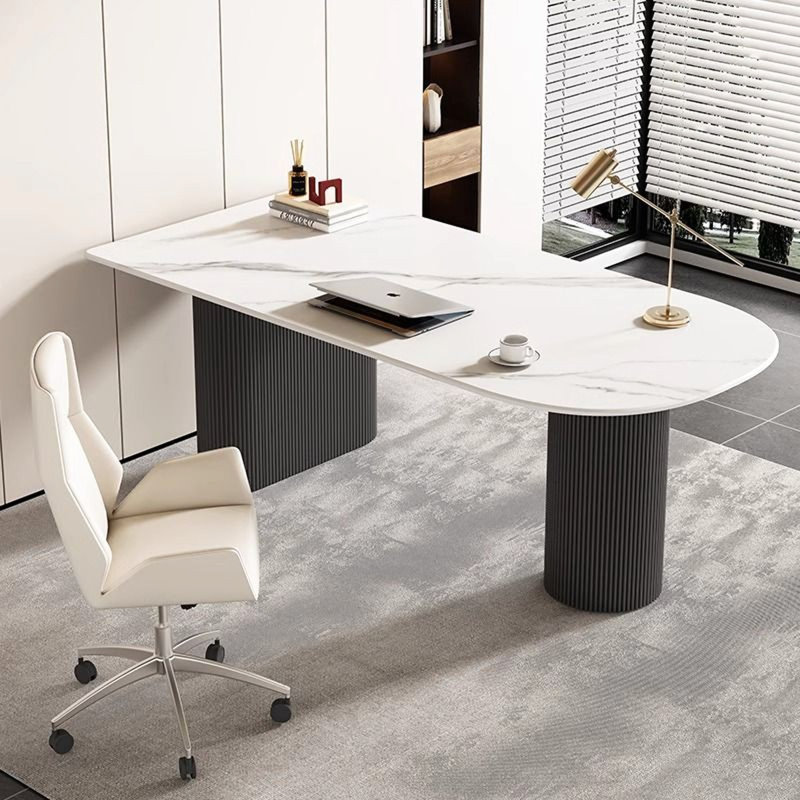 Plateau de table en bois fritté léger de luxe moderne, H 29,53 po x l 62,99 po x P 27,56 po
