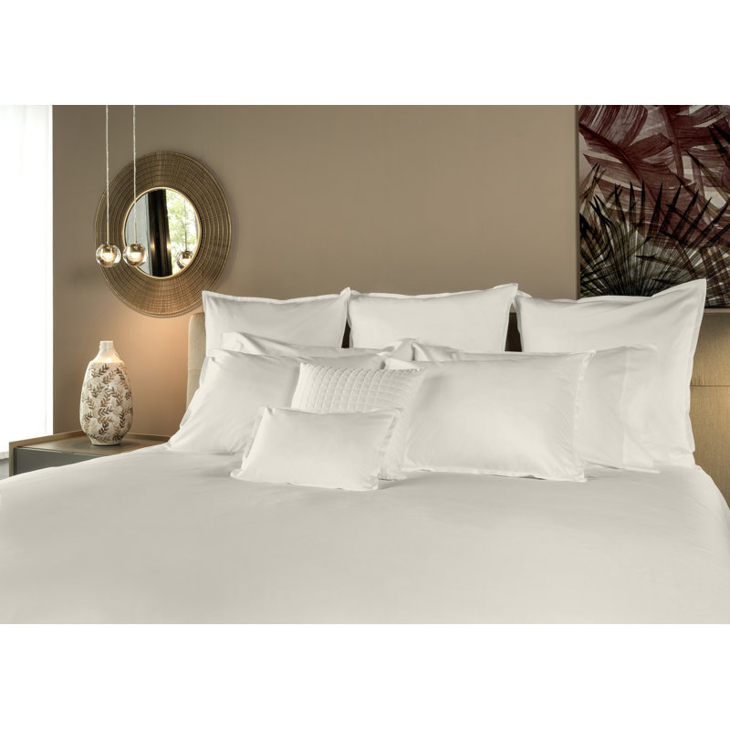 Lineare Duvet Cover, King Duvet Cover, Ivory