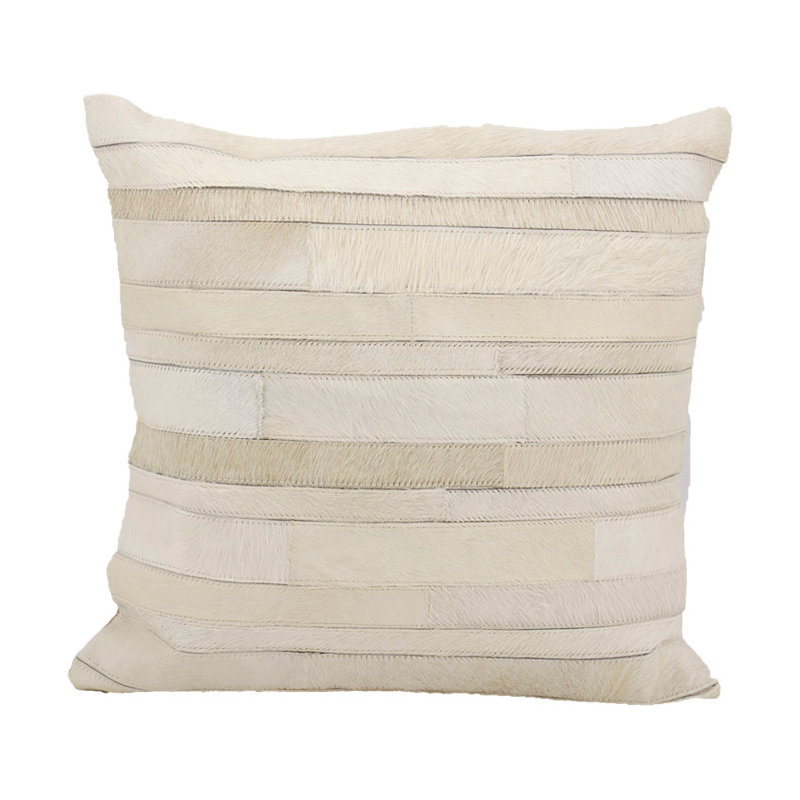  Square Pillow Cover & Insert, Beige, 20" x 20"