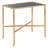 Harut 23'' Glass Top Console Table-585514435