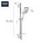Eurocube Pressure Balance Rain Shower Set-1490832403