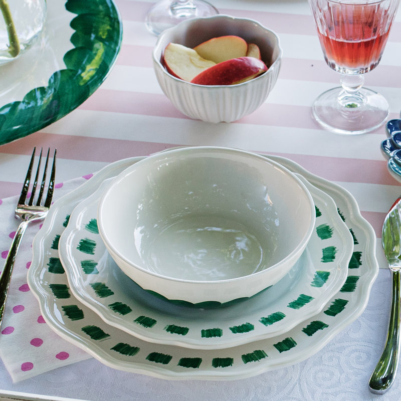 Lisbon Ceramic Dinner Plate