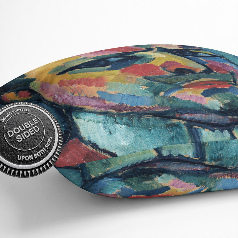 Self Portrait Square Throw Cushion, 40cm H x 40cm W x 15cm D