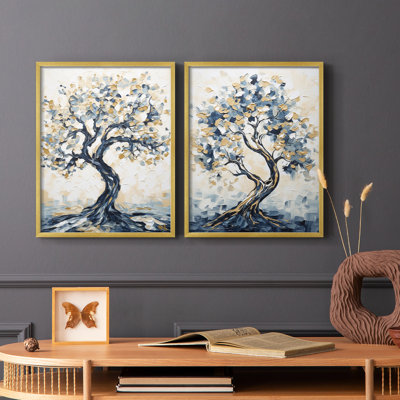 Paysages de la série CLxxxvi - reproduction encadrée de qualité supérieure - prête à être accrochée - aucun clou requis - aucun clou requis