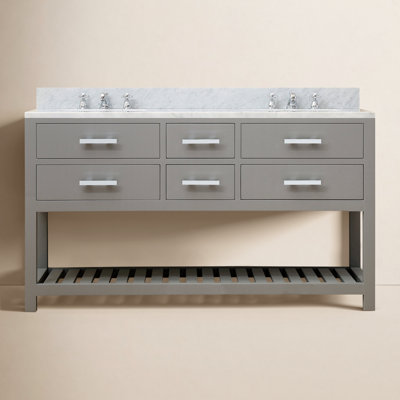 72 " Pine Double Bathroom Vanity