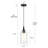 1-Light Dimmable Single Pendant