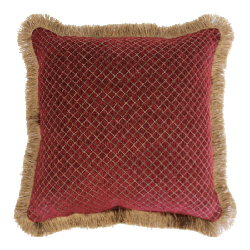  Checkered Throw Pillow