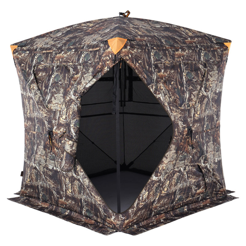 Store de chasse, store de sol transparent 270/360 pour la chasse au cerf, 3-4 Person