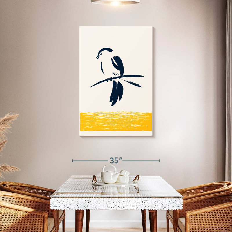 Brampt Minimalist Songbird, 45" H x 30" W