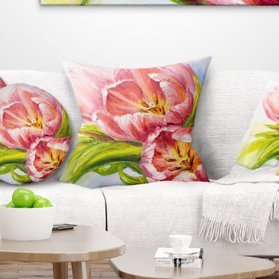 Coussin Tulipes