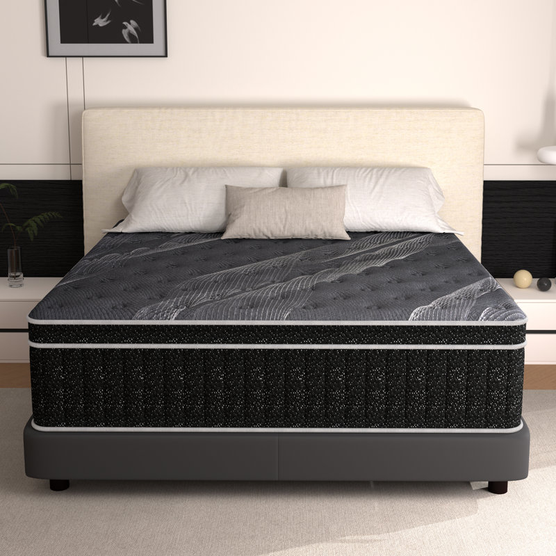 Matelas rafraîchissant en mousse viscoélastique imprégnée de gel dans une boîte certifié CertiPUR-US et OEKO-TEX®, 12", Twin