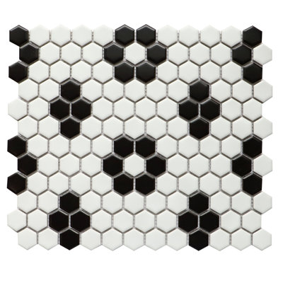 Porcelain Honeycomb Mosaic Wall & Floor Tile -  WS Tiles®, WST-P65