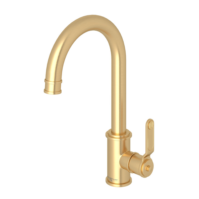 Armstrong Bar/Food Prep Kitchen Faucet, Satin English Gold