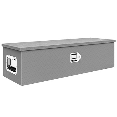 39" Aluminum Truck Bed Tool Box with Lock Truck Bed Tool Box