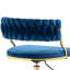 Pia Ricco Velvet Task Chair-1123251621