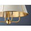 Cambridge Stainless Steel 4-Light Chandelier-1746912382