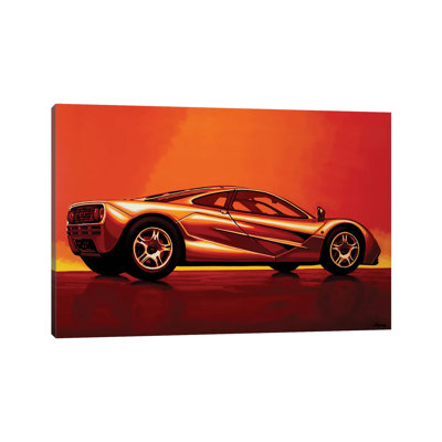 «Mclaren Formule 1» par Paul Meijering, peinture sur toile