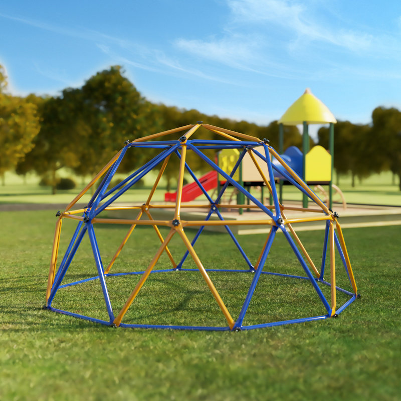 Huicheng 116.9'' W Metal Climbing Dome