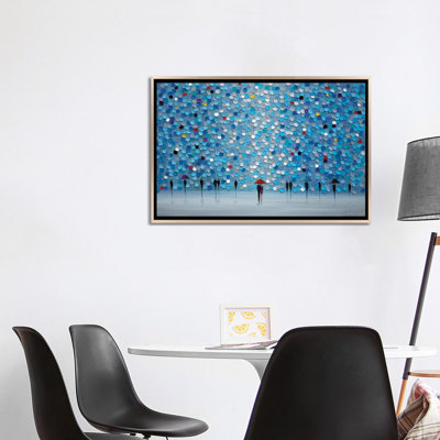 Happy Rain - Wall Art Print - Framed Canvas