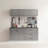 Astro Series Metal Wall Mounted Storage Cabinet with Soft-Closing Drawers and Durable Finish for Modern Kitchens