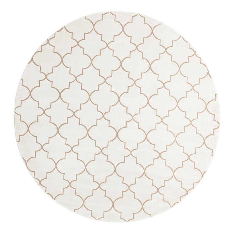 Teydgha Jill Zarin Lincoln Center Uptown Rug, Round 7'10"